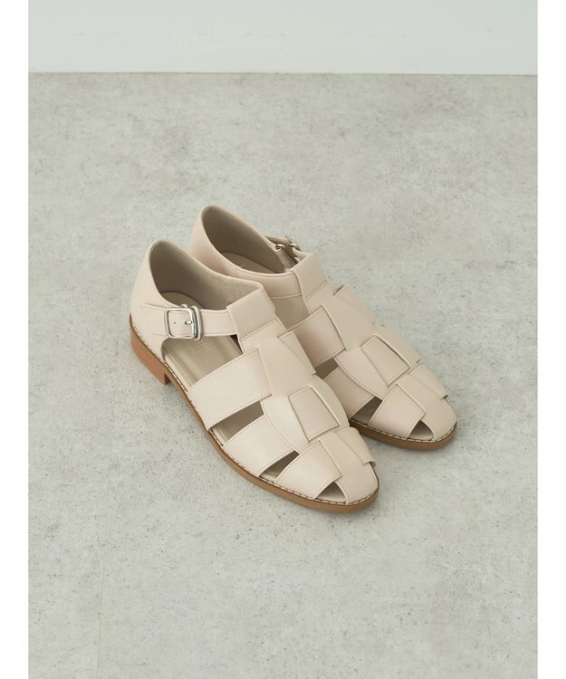 earth music&ecology ＯＲｉｅｎｔａｌＴＲａｆｆｉｃ　グルカシューズ Ivory