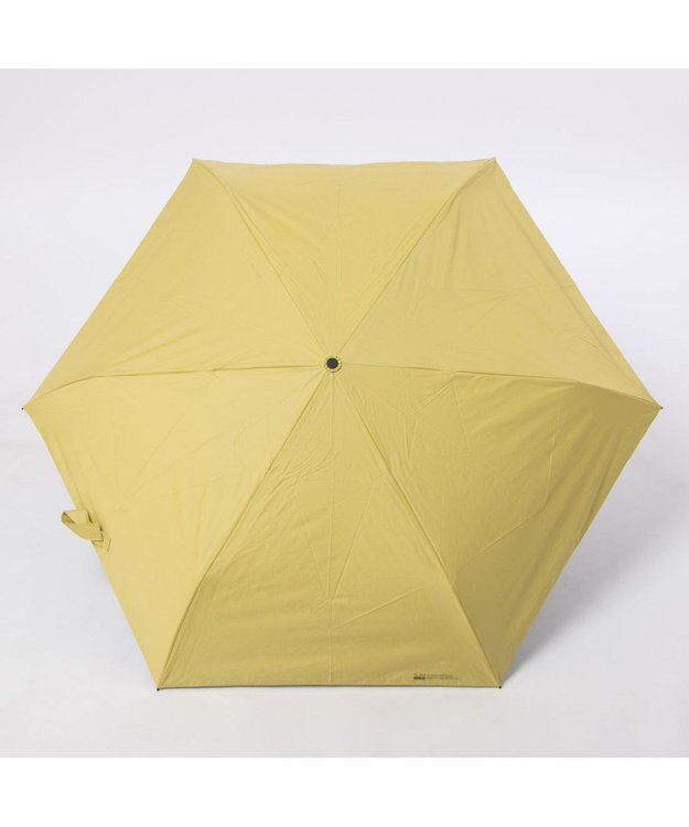 UNBILLION カシュネ cachenez /【晴雨兼用　日傘　UVカット率・遮光率100％生地使用 】PUリップストップ軽量自動開閉折りたたみ傘 イエロー