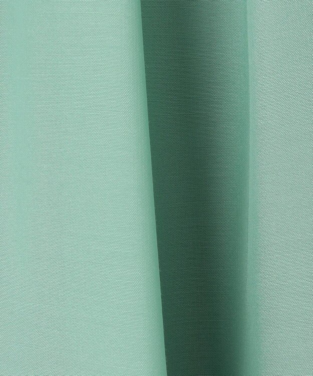 自由区 【ウエストゴム・洗える】シアーギャザー スカート ミストグリーン