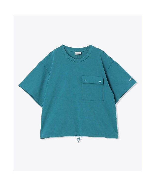 Columbia Columbia/ グラニッテポイントニットショートスリーブ /コロンビア River Blue