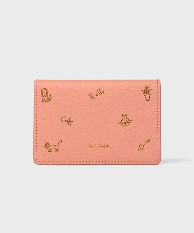Paul Smith カラードゥードゥル パスケース ピンク
