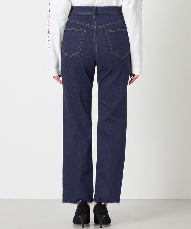 NAVE 【ReNAVE　洗える】ストレッチデニム ネイビー系