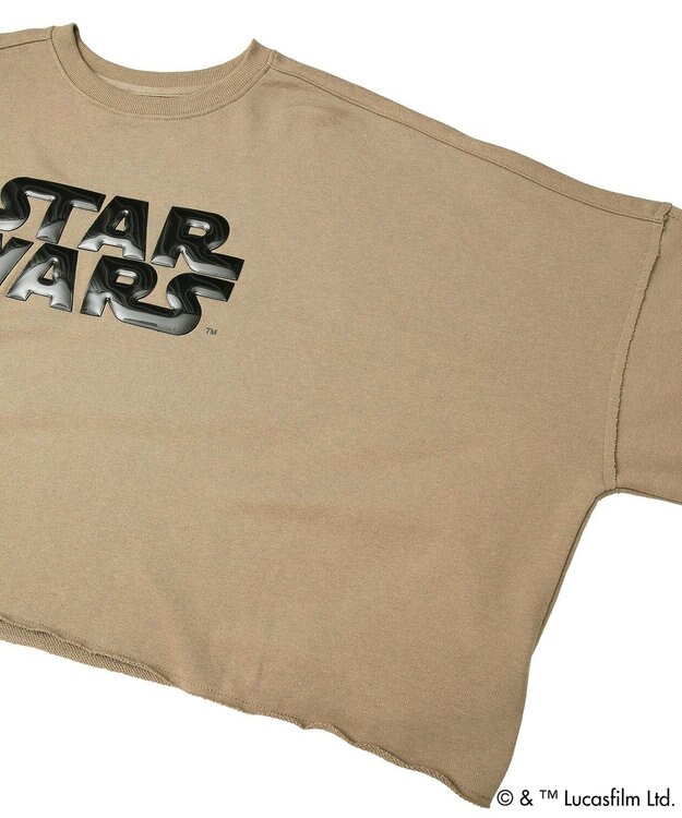 Green Parks ＳＴＡＲ　ＷＡＲＳ／メタルプリントスウェット Beige
