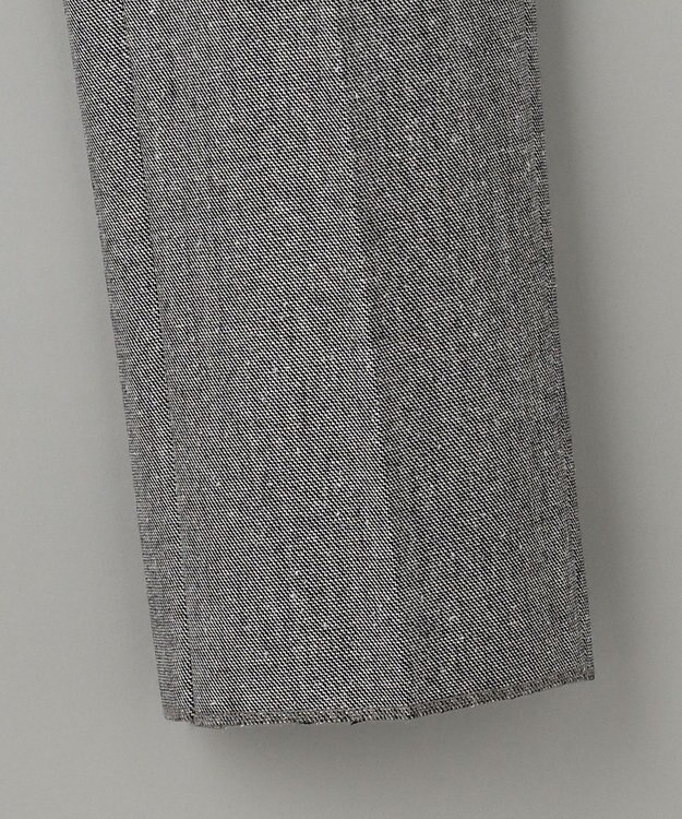 GOTAIRIKU 【AIRY MOVE / セットアップ対応】ウールシルクネップ セットアップパンツ ライトグレー系8