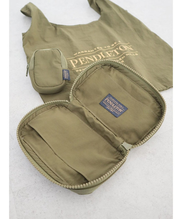 CRAFT STANDARD BOUTIQUE ＜PENDLETON × MARIE INABA＞ MULTI NECK POUCH Off White