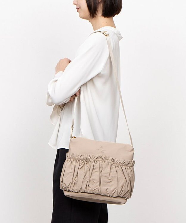 LANVIN en Bleu グラシリィ ショルダーバッグ ベージュ