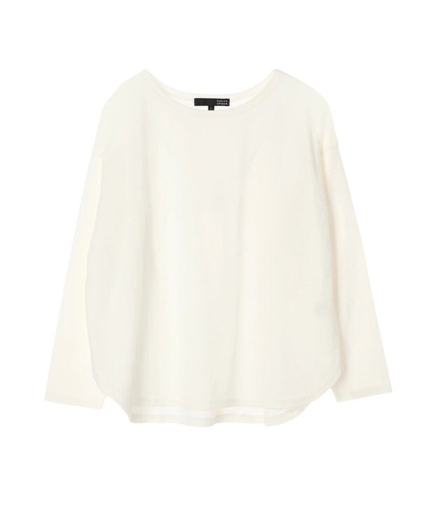 Green Parks ・ＳＵＧＡＲ　ＳＰＯＯＮ　ボートネックロンＴＥＥ Off White