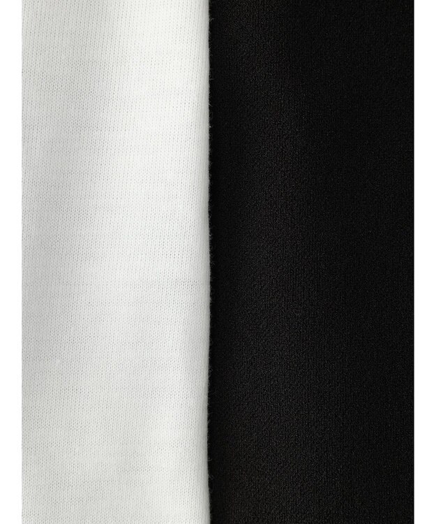 CRAFT STANDARD BOUTIQUE 梨地カットベスト＋Ｌ／Ｓ　ＴＥＥーＳＥＴ Black