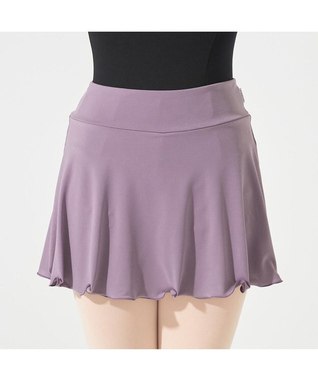 Chacott ショートスパッツ付スカート ヴァイオレット