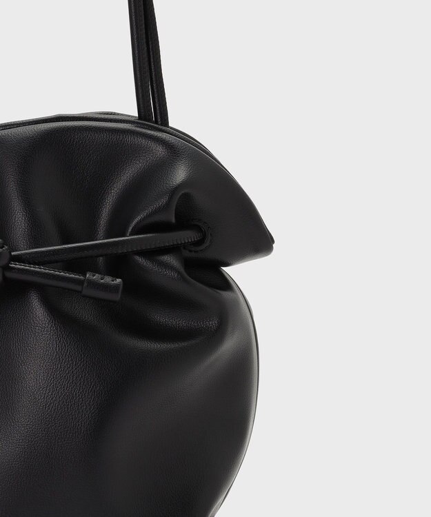 GRACE CONTINENTAL ADD CULUMN LONG SHLD BAG ブラック