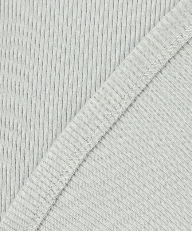 ICB オーガニックリブ タンクトップ スモーキーサックス