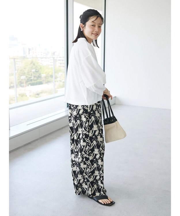 CRAFT STANDARD BOUTIQUE ランタン袖カーディガン Off White