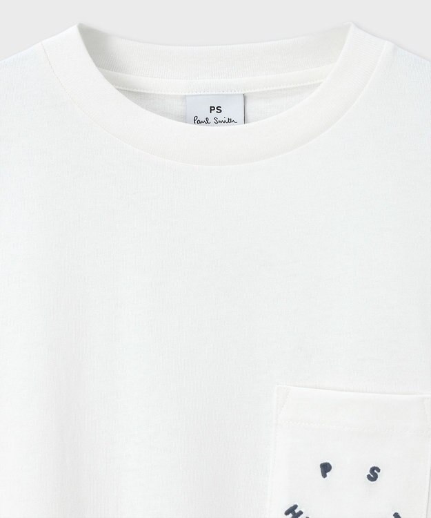 Paul Smith Happy ロングスリーブTシャツ オフホワイト
