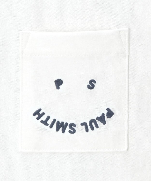 Paul Smith Happy ロングスリーブTシャツ オフホワイト