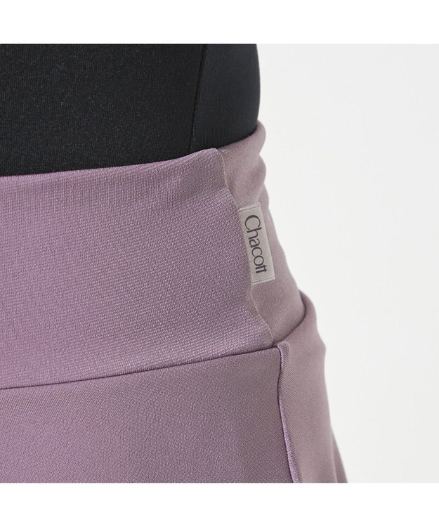 Chacott ショートスパッツ付スカート ヴァイオレット