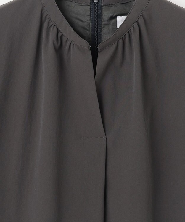 J.PRESS LADIES S 【洗える】RENU ソフトタイプライター ワンピース スレート系