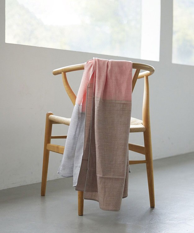 UCHINO 【綿１００％・手軽に洗える】マシュマロガーゼショール オレンジ