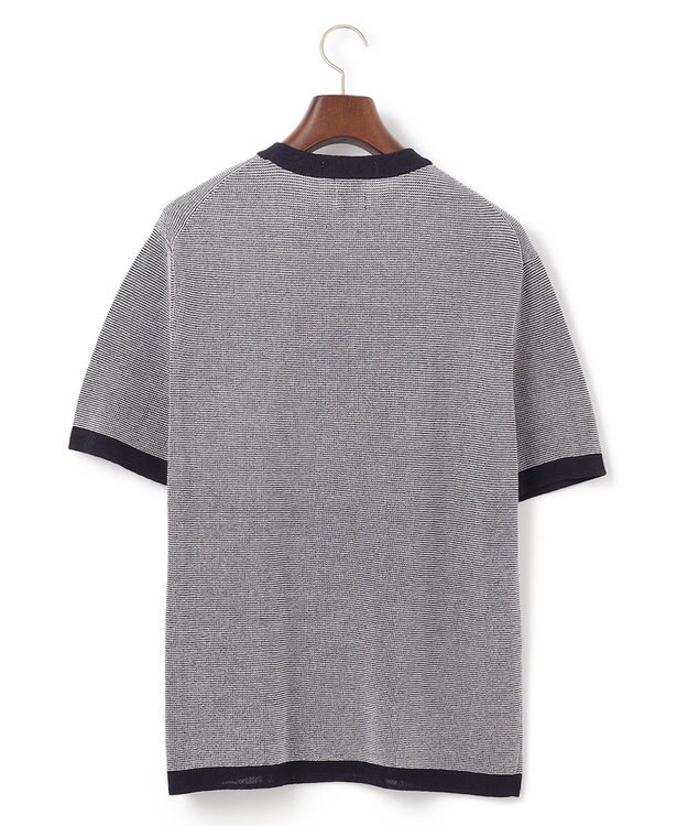 J.PRESS MEN 【ビジネスインナー推奨】【HYBRID LINEN】ニットTシャツ ホワイト系1