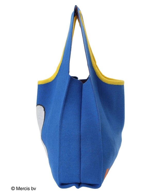 Green Parks ｍｉｆｆｙ／ジャガードニットバッグ Blue