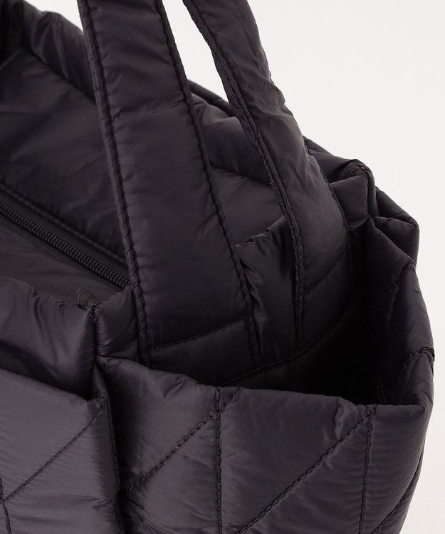 Y'SACCS 【Y’SACCS vous et】キルティングボックストート　Mサイズ ブラック