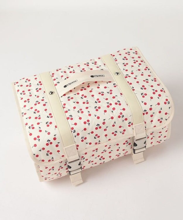 LeSportsac BEAUTY ROLL POUCH/チェリーレッドキルト チェリーレッドキルト