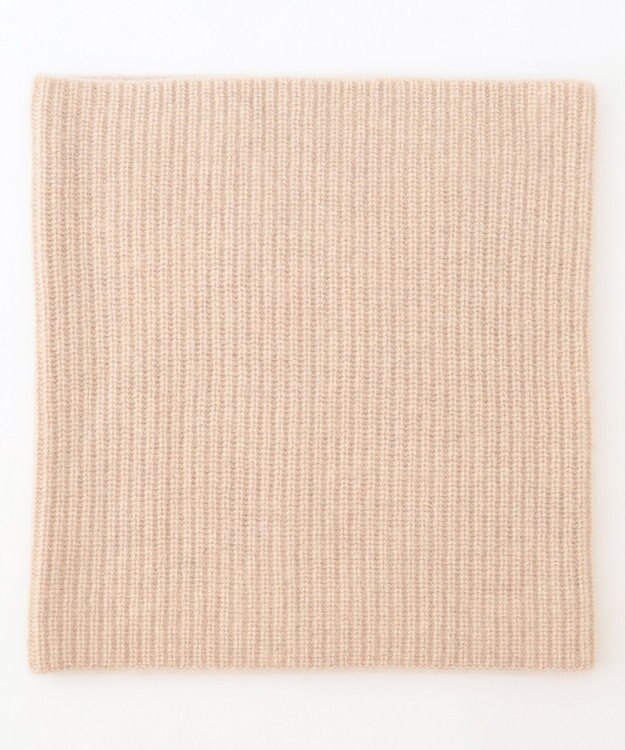 J.PRESS LADIES ピュアカシミヤ ネックウォーマー ベージュ系