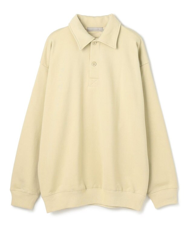 UNFILO MENS 【男女兼用】ナイロン裏毛 ポロ ベージュ