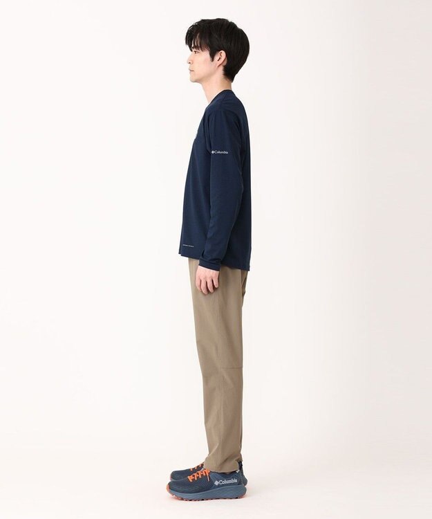 Columbia Columbia/ ライトキャニオングラフィックロングスリーブTシャツ /コロンビア Collegiate Navy