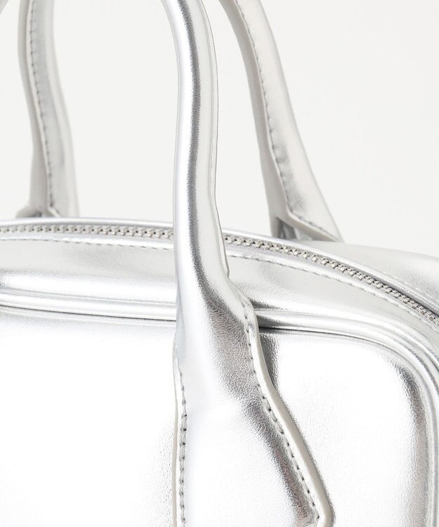 ICB ミニボストンショルダー シルバー系