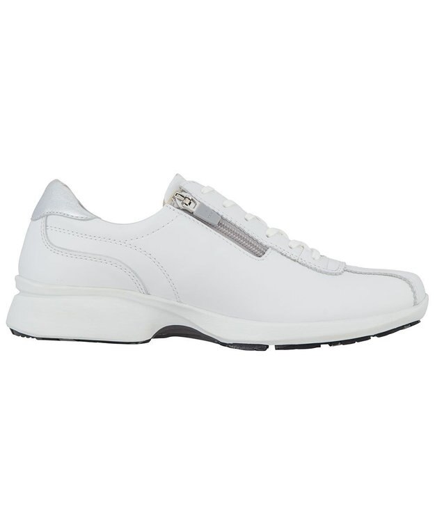 ASICS WALKING ペダラ レディース D 3.0cmヒール WHITE