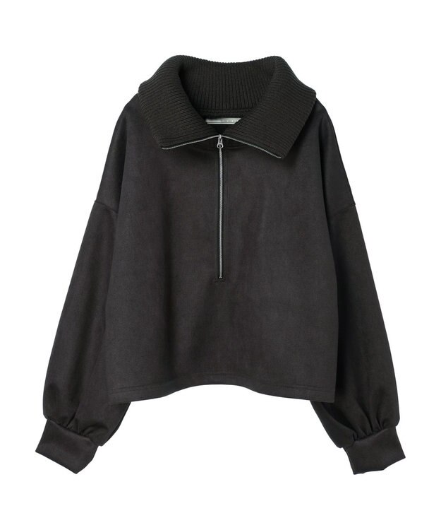 Green Parks ・ＥＬＥＮＣＡＲＥ　ＤＵＥ　スエードポンチハーフＺＩＰ Charcoal Gray