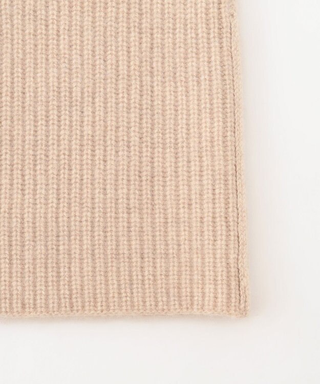 J.PRESS LADIES ピュアカシミヤ ネックウォーマー ベージュ系