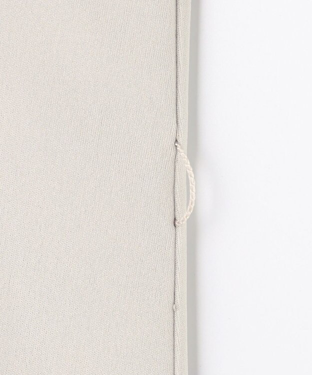 J.PRESS LADIES トリアセスムース フレア ワンピース ライトグレー系