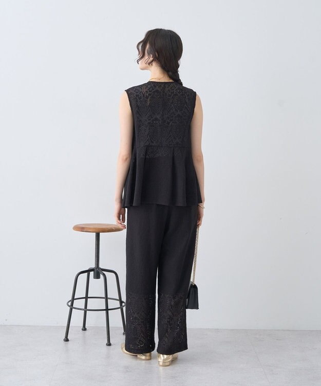 earth music&ecology レースジレ Black