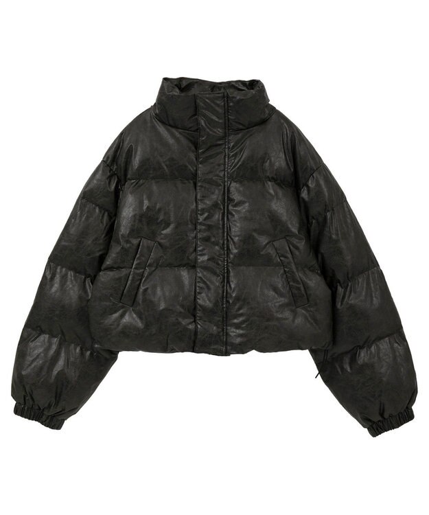 Green Parks ・ｓｗｉｎｇ　ｂｙ　ビンテージソフトレザーブルゾ Black