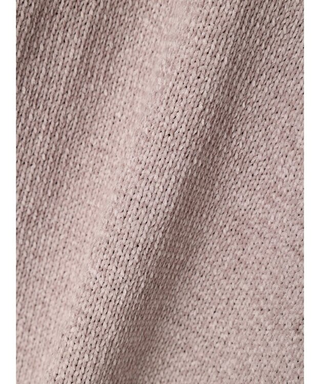 CRAFT STANDARD BOUTIQUE 洗えるコードモールタートルネックプルオーバー Gray Beige