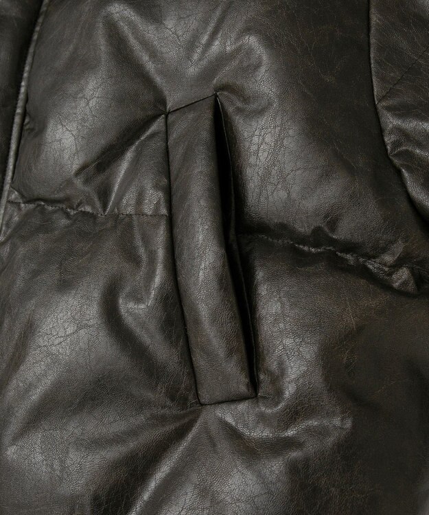 Green Parks ・ｓｗｉｎｇ　ｂｙ　ビンテージソフトレザーブルゾ Brown