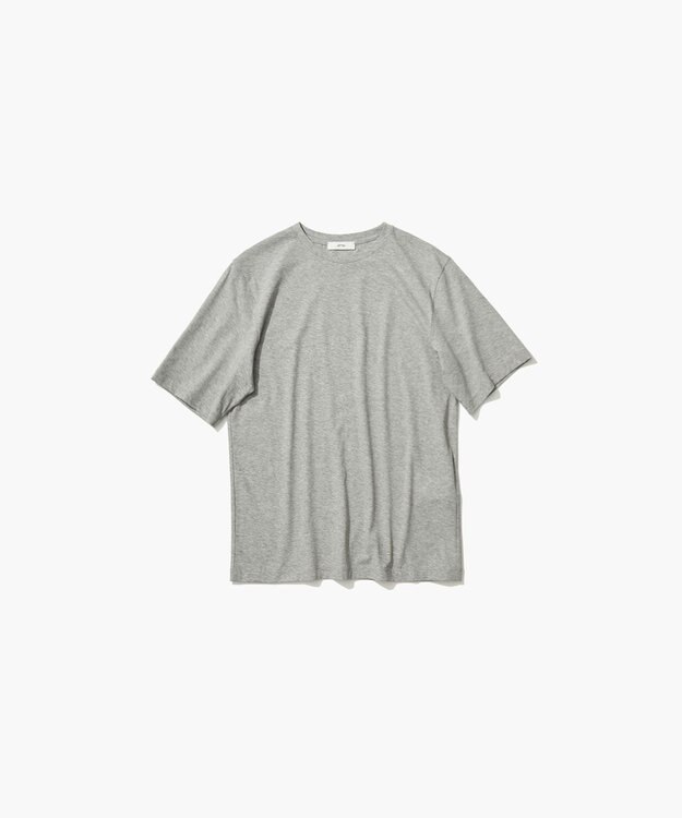 ATON 50/- ORGANIC FRESCA | スタンダードＴシャツ TOP GRAY