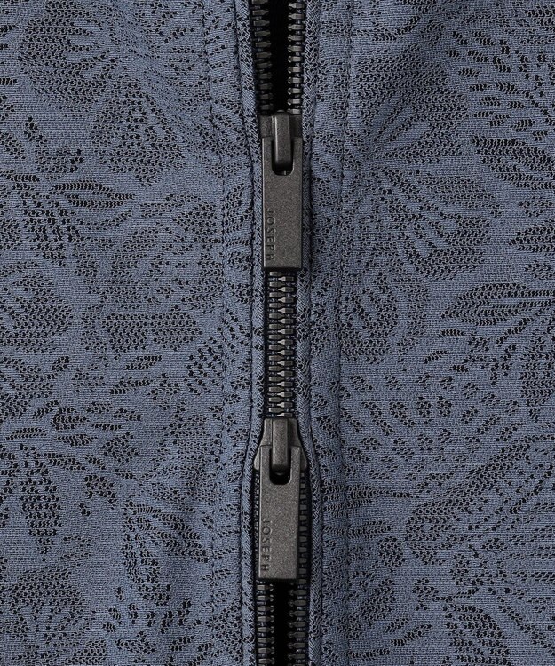 JOSEPH HOMME 新素材【洗える/通気性】ヨシタレース　ジップアップブルゾン ネイビー系