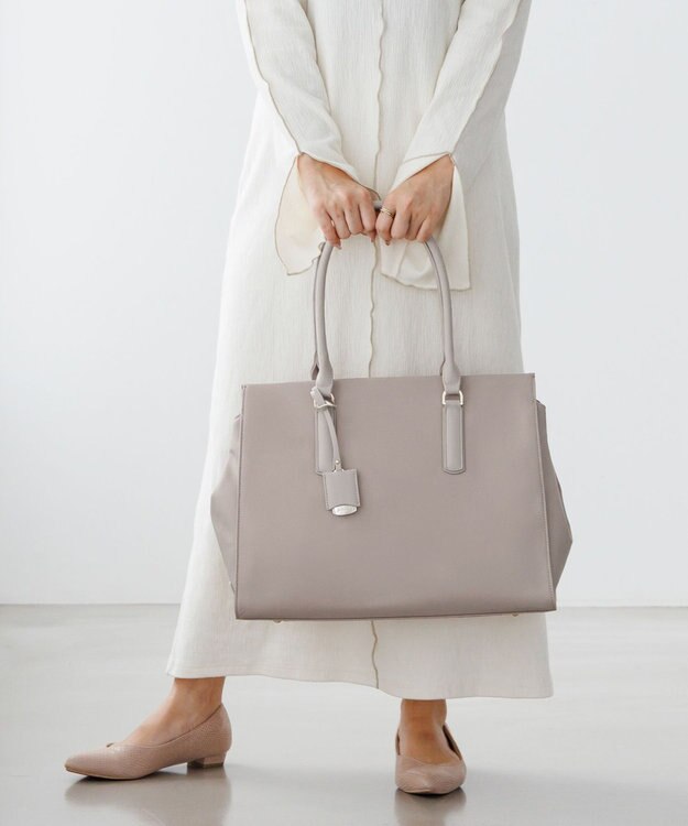 ACE BAGS & LUGGAGE Jewelna Rose OLバッグ・エト エアリィ 横型トートバッグ 16271 モーヴグレー