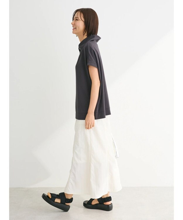 Green Parks ・ＥＬＥＮＣＡＲＥ　ＤＵＥ　Ｗ－ＺＩＰ　マーメイドスカート Off White