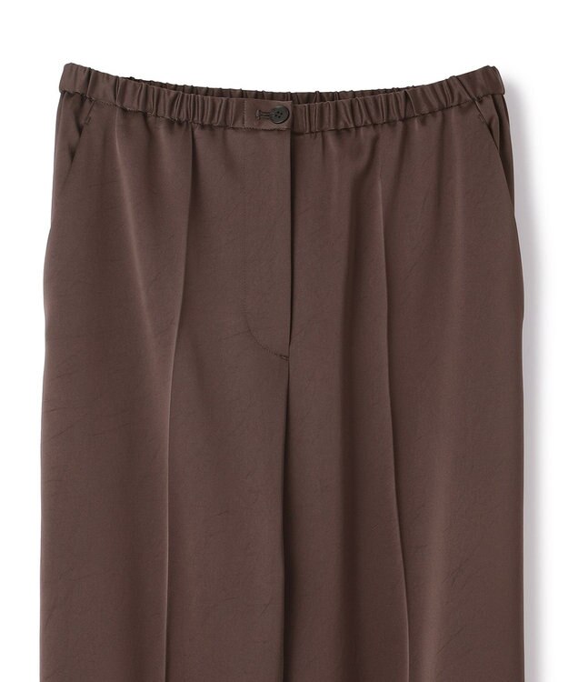 JOSEPH 【洗える】ドレーピーベネシャン　イージートラウザーズ Brown