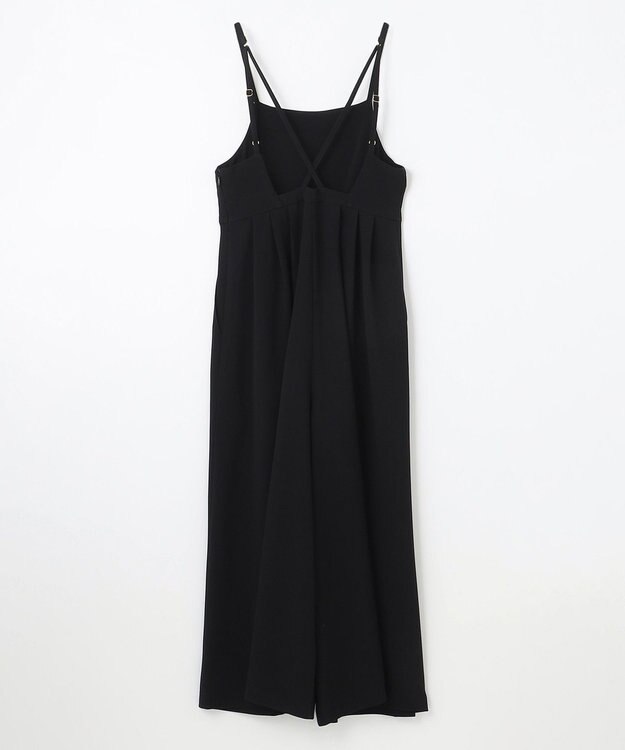 GRACE CONTINENTAL トリアセタックサロペット ブラック