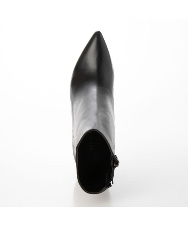 MODE ET JACOMO <MODE ET JACOMO>ポインテッドトゥショートブーツ ブラック