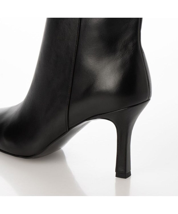 MODE ET JACOMO <MODE ET JACOMO>ポインテッドトゥショートブーツ ブラック