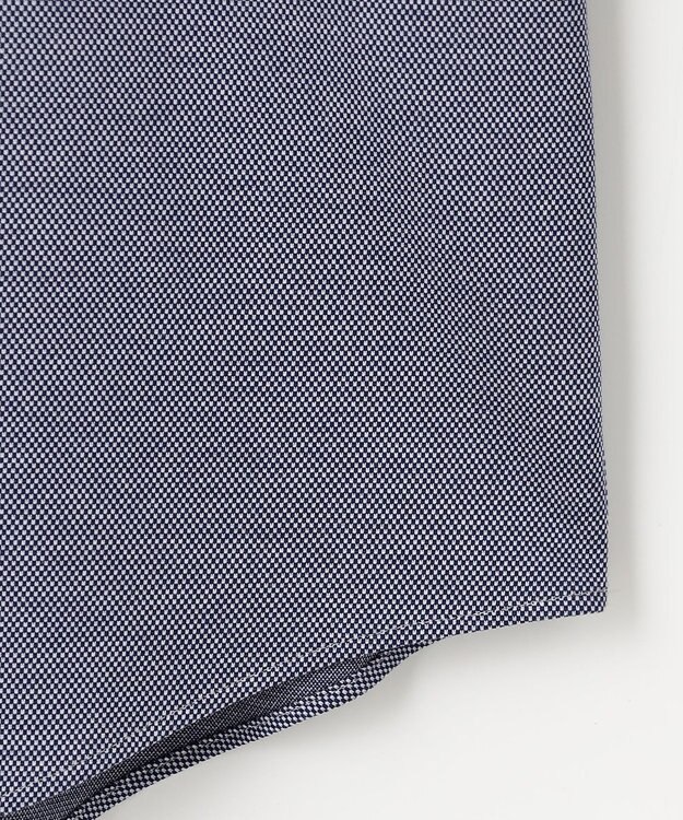 JOSEPH ABBOUD 【ジャージーシャツで快適な着心地】コンパクトジャージー バーズアイ シャツ サックスブルー系