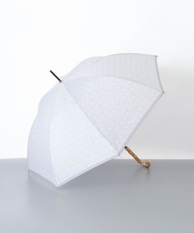 AURORA 【MACKINTOSH LONDON（マッキントッシュ ロンドン）】アンドリュー柄雨傘（長傘） シルバーグレー