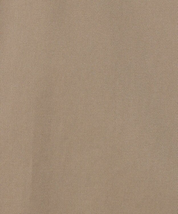 J.PRESS LADIES 【洗える】ピーチサテンストレッチ パンツ ベージュ系