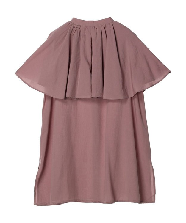 Green Parks ビックカラーナローブラウス Pink