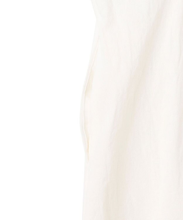 uncrave コットンリネンボイル フレアワンピース オフ